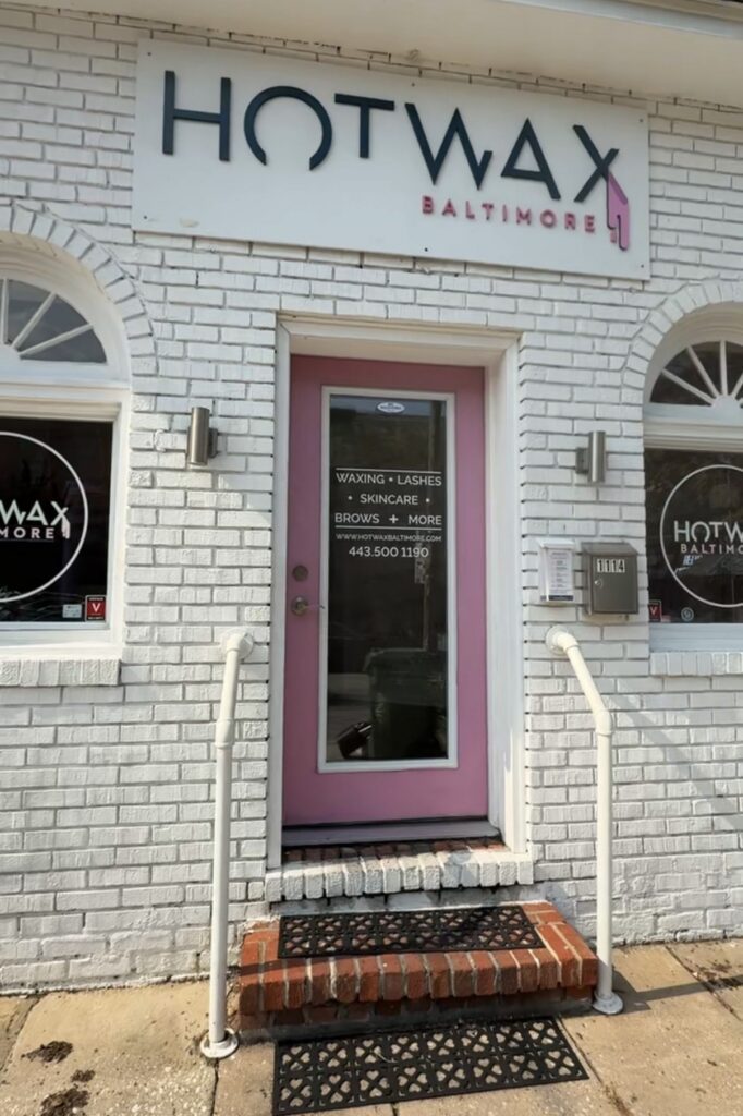 HOTWAX Baltimore front door